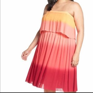 Leith • Pleated Midi Sundress